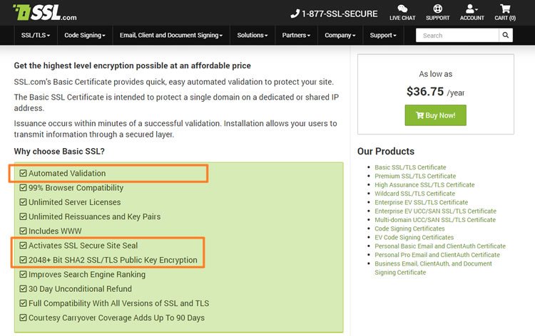 Cheap SSL deals - Demo