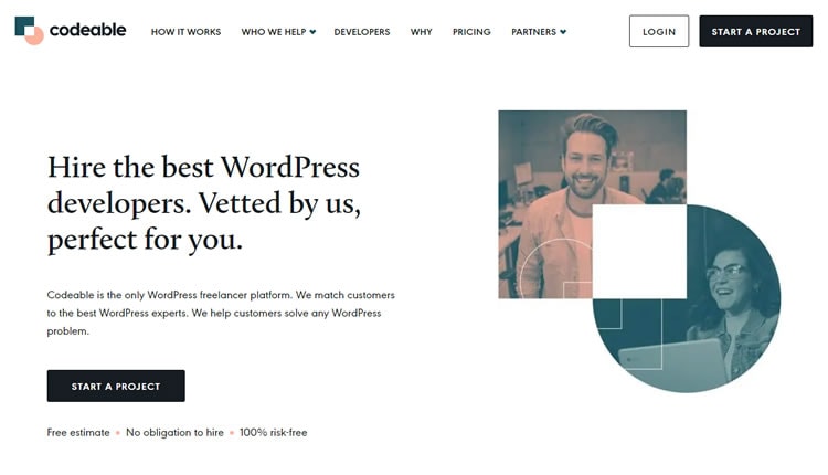 Codable Website Homepage