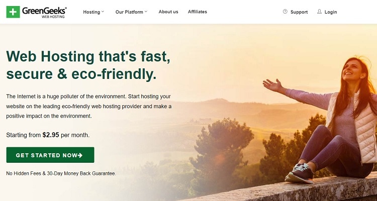 GreenGeeks as BlueHost alternative