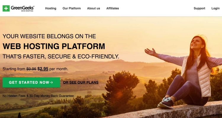 GreenGeeks is an alternative to SiteGround that offers a cost-effective solution 