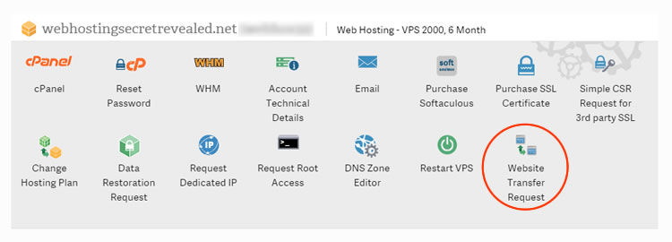 InMotion Hosting Website Tranfer