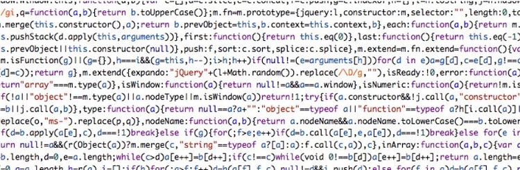Code Minification to speed up website