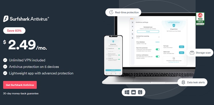 SurfShark Antivirus
